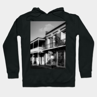 617 Chartres Street in Black and White Hoodie